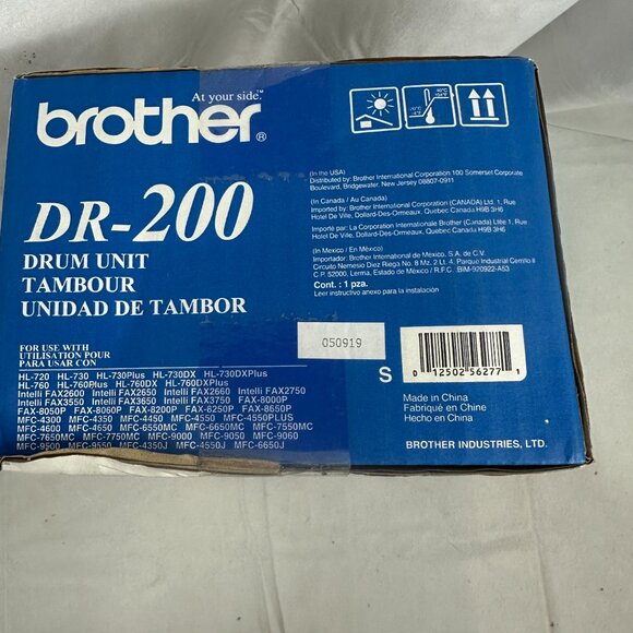 Brother DR-200 Drum Unit For HL-720/730/760 Printers Genuine OEM Replacement - Picture 3 of 7